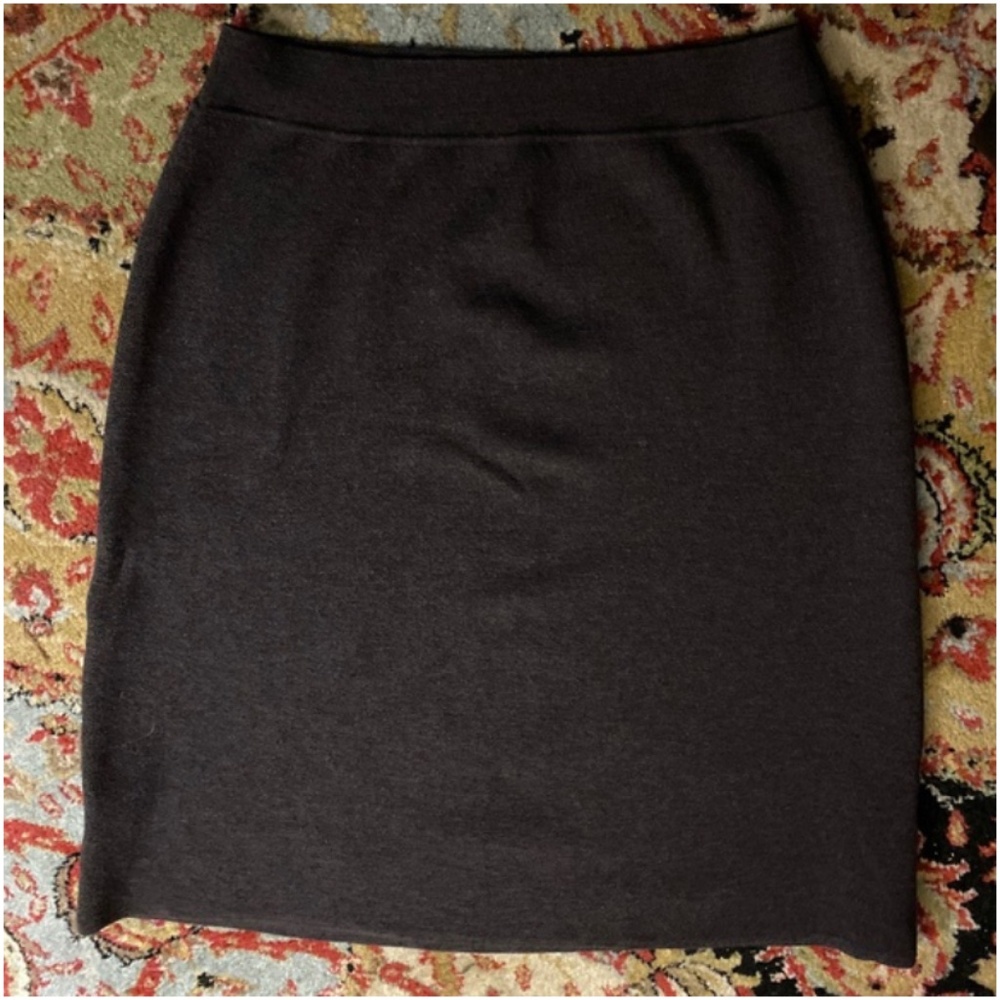 New Eileen Fisher Italian Wool Clove Skirt ~ XL - Picture 4 of 6